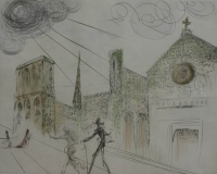 Notre Dames Du Paris by Dali, Salvadore